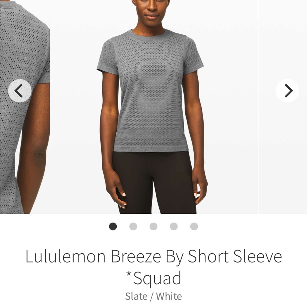 NWOT Lululemon Breeze By Tee
